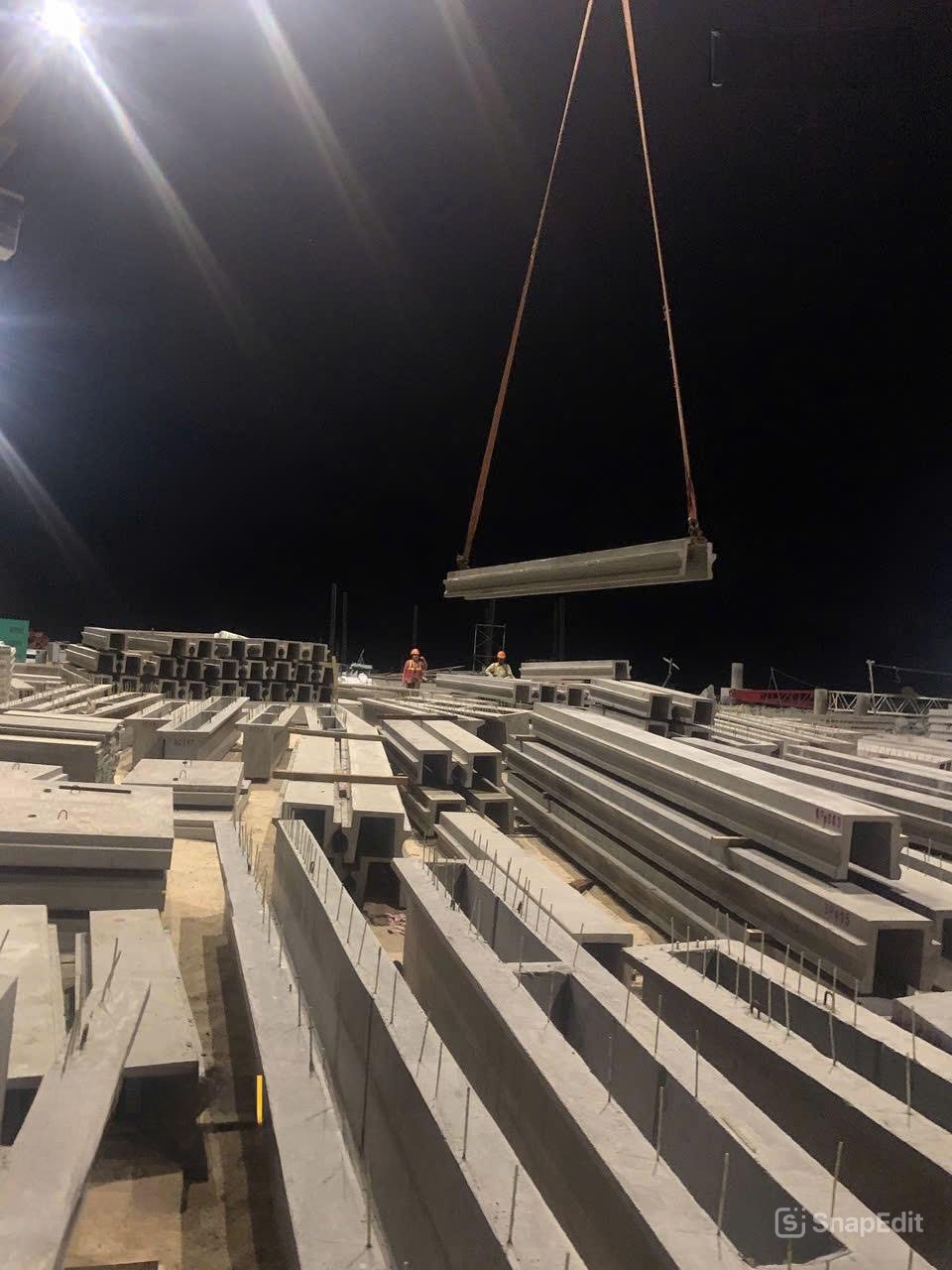 LẮP GHÉP CẤU KIỆN BÊ TÔNG ĐÚC SẴN