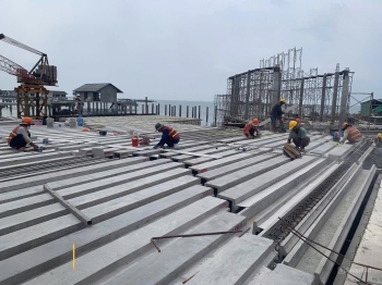 LẮP GHÉP CẤU KIỆN BÊ TÔNG ĐÚC SẴN