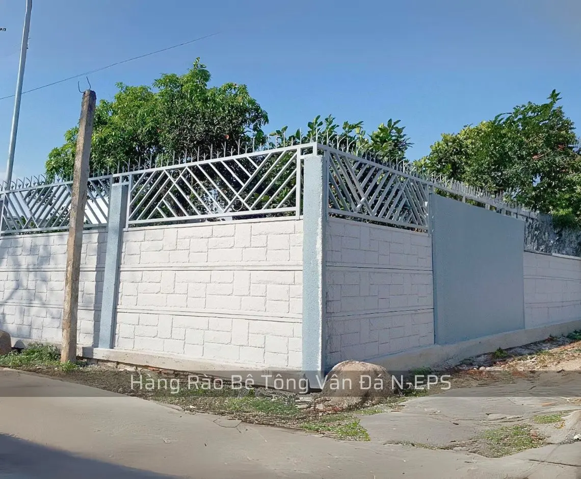 Hàng rào bê tông đúc sẵn